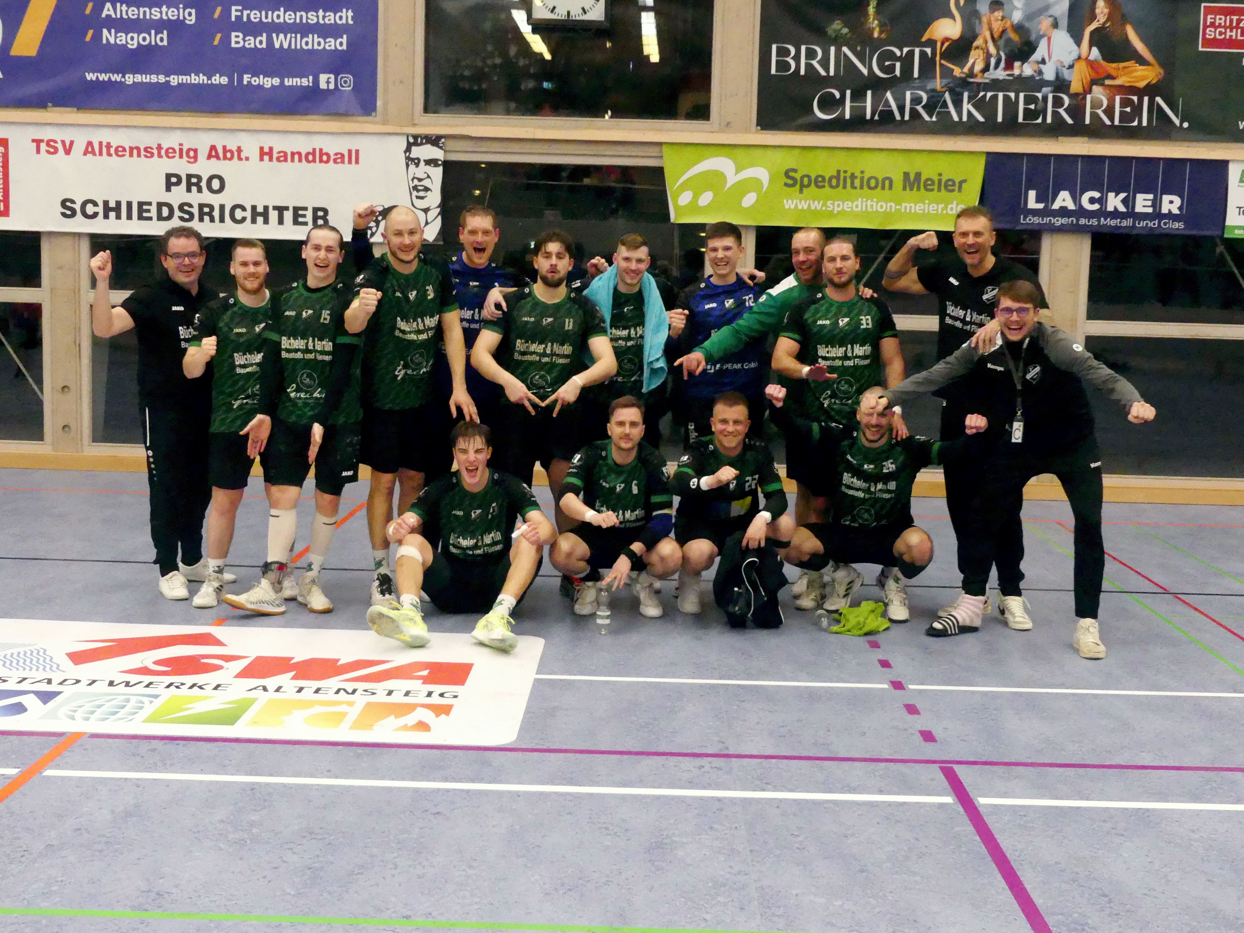 Siegerfoto TV Ehingen vs Altensteig