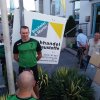 Backstage beim Fototermin der Herren 1
