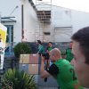 Backstage beim Fototermin der Herren 1