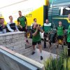 Backstage beim Fototermin der Herren 1