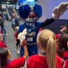 E-Jugend als Einlaufkinder beim TVB Stuttgart