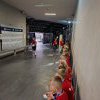 E-Jugend als Einlaufkinder beim TVB Stuttgart
