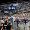 E-Jugend als Einlaufkinder beim TVB Stuttgart