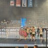 E-Jugend als Einlaufkinder beim TVB Stuttgart