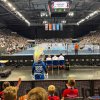 E-Jugend als Einlaufkinder beim TVB Stuttgart