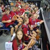E-Jugend als Einlaufkinder beim TVB Stuttgart