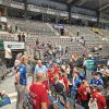E-Jugend als Einlaufkinder beim TVB Stuttgart